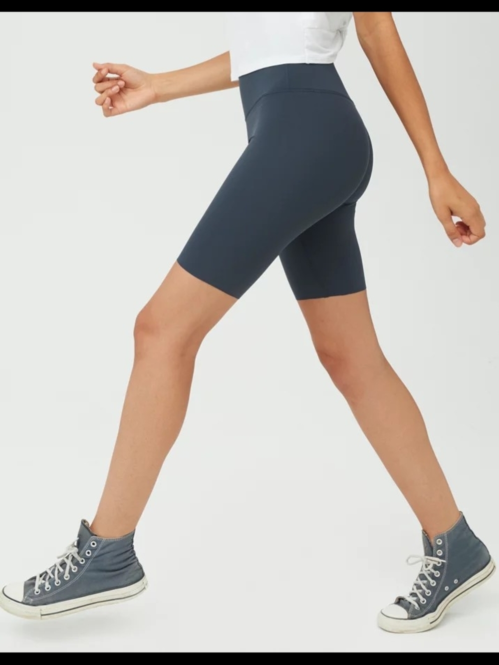 aerie Offline Goals Bike Shorts High Rise 9" Inseam Perfect Condition Like New